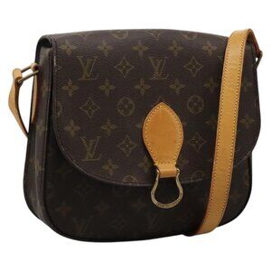 LOUIS VUITTON Monogram Saint Cloud GM Shoulder Bag M51242 LV Auth yk18102